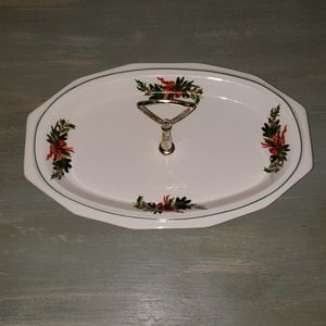 Pfaltzgraff Christmas Heritage Handle Serving Tray